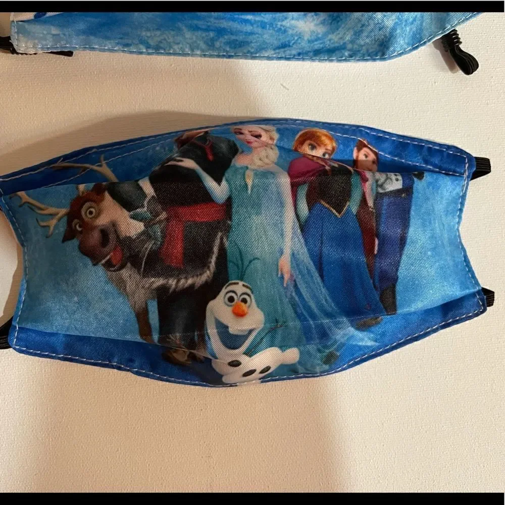 Disney Frozen set of 2 face masks NWT
